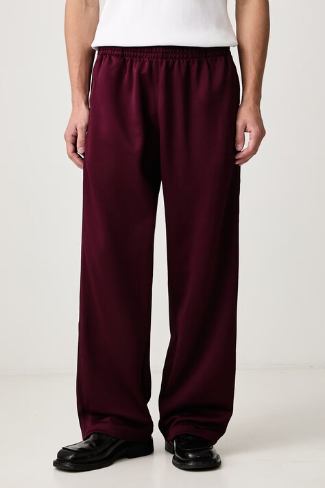 adidas Originals SST Premium спортивні штани чоловічі бордо regular waist KQ6967