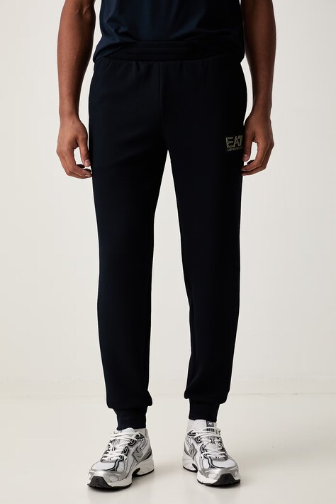 EA7 Emporio Armani spodnie dresowe męskie granatowe regular waist AF26242.7M002248