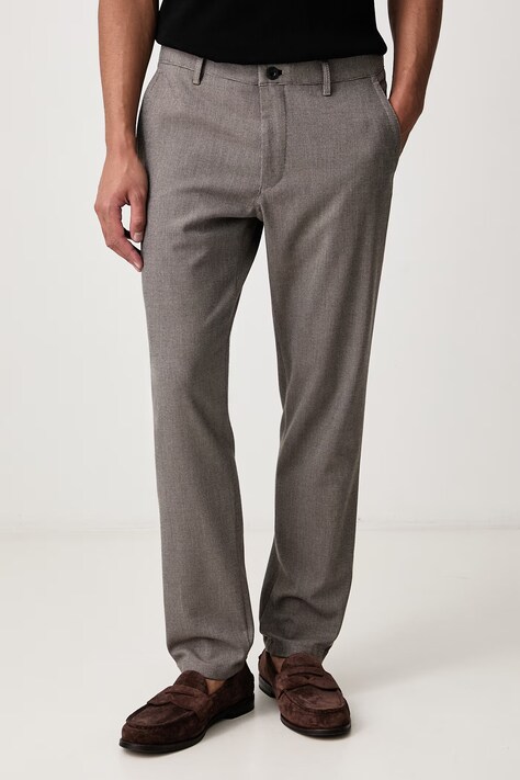Joop! Spodnie damskie beżowe regular waist 30106413