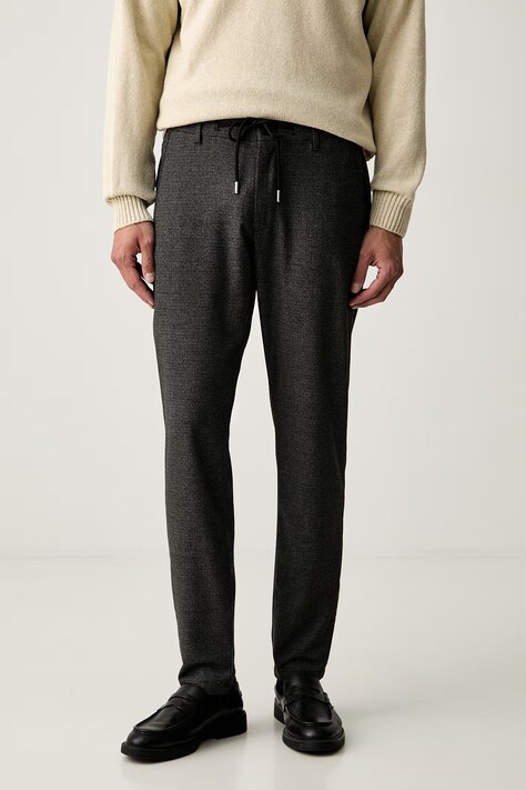 Joop! spodnie męskie szare regular waist 30104830