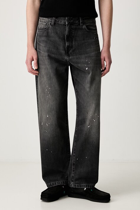Carhartt WIP Landon джинси straight чоловічі сірі I034733