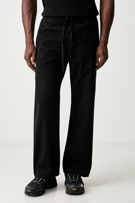 Carhartt WIP Floyde Pant брюки из хлопка с эластаном для мужчин чёрные regular waist I033585