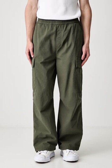 Carhartt WIP Mandler Cargo cargo trousers cotton Men's green high waist I036874
