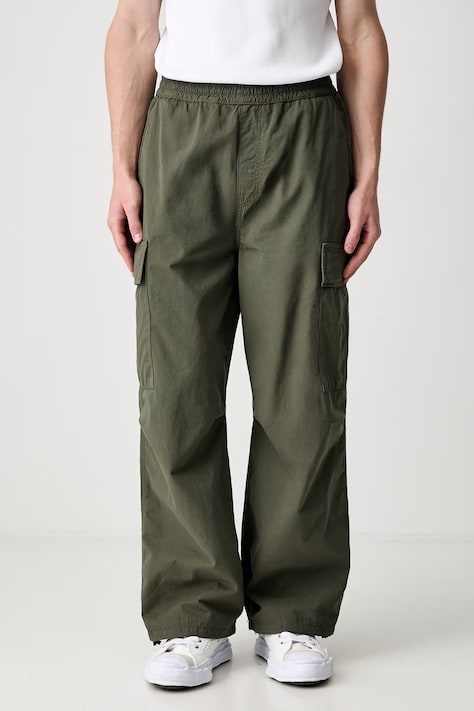 Carhartt WIP Mandler Cargo cargo trousers cotton Men's green high waist I036874