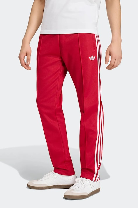 adidas Originals Trenirka moška z bombažem Beckenbauer rdeča srednji pas KW0120