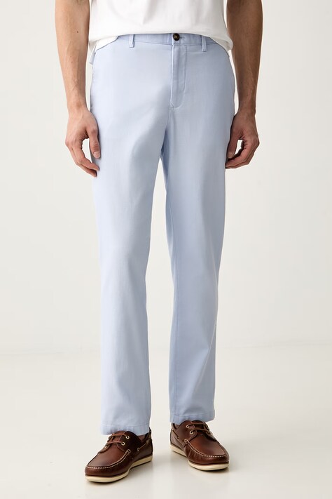 Tommy Hilfiger spodnie slim fit męskie bawełniane z elastanem niebieskie regular waist MW0MW43151