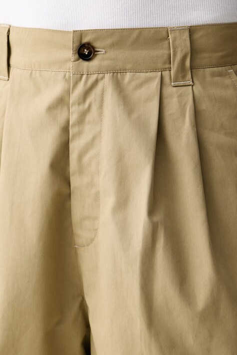 A.P.C. штани чоловічі бавовняні pantalon ricky — AW26-SPMZW8, бежевий — фото 4