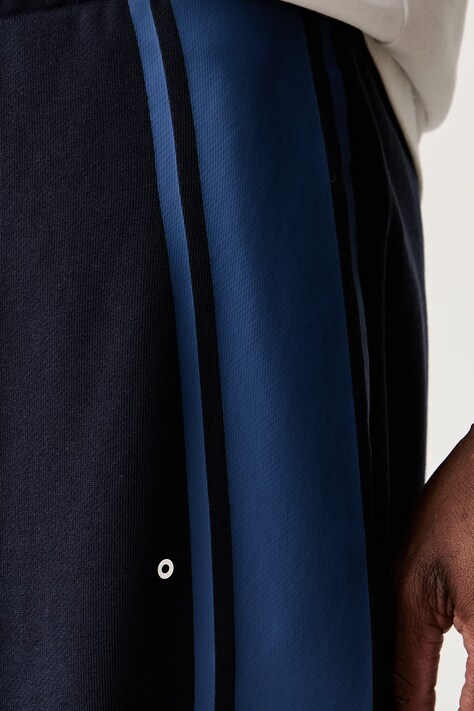 HUGO спортивні штани чоловічі бавовняні Demsipant — AW26-SPMZZ4, темно-синій — фото 4