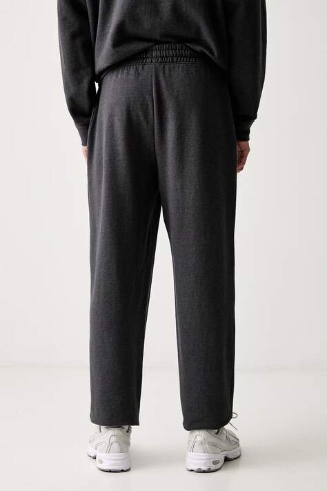 HUGO спортивні штани чоловічі бавовняні Dalipant — AW26-SPMZZ5, сірий — фото 3