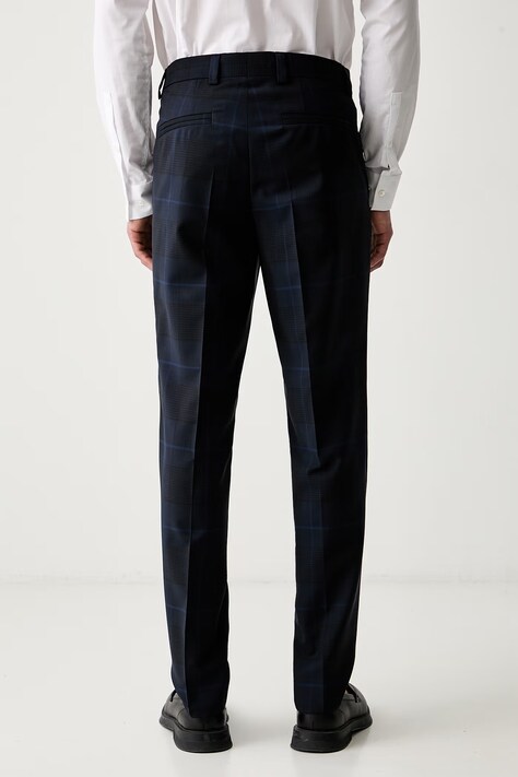 HUGO штани slim fit чоловічі вовняні Hogan263X — фото 3