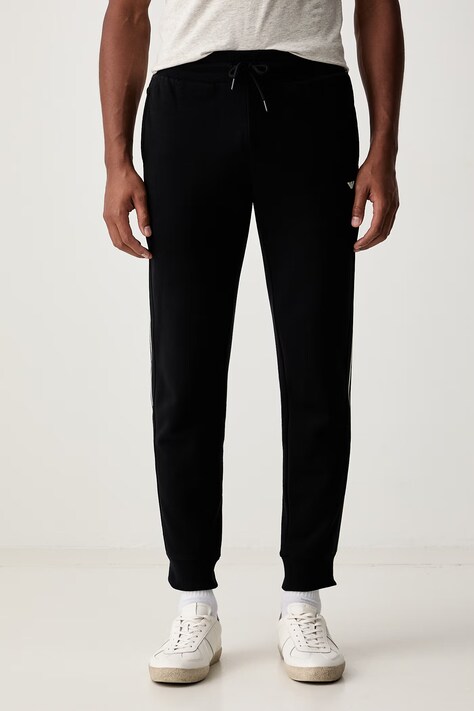 Emporio Armani Underwear spodnie lounge męskie czarne regular waist EM000500.AF25024