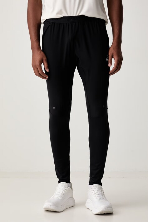 Asics spodnie treningowe męskie ROAD PANT czarne regular waist 2011D437.001