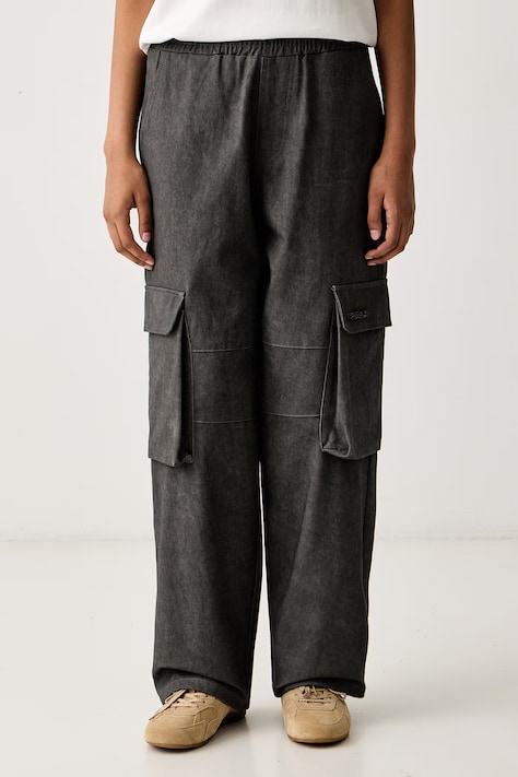 Barrow Pantaloni cargo pentru bărbați din bumbac gri F6BWUAPA086