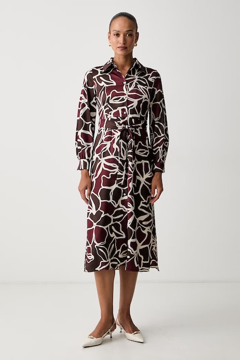 Marella sukienka Emme by Marella bordowa 2625226081200
