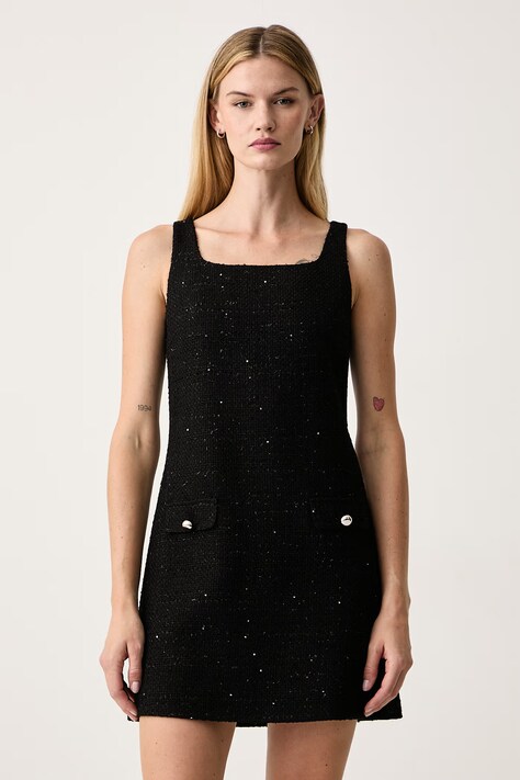 HUGO Rochie Kalife neagră 50568526