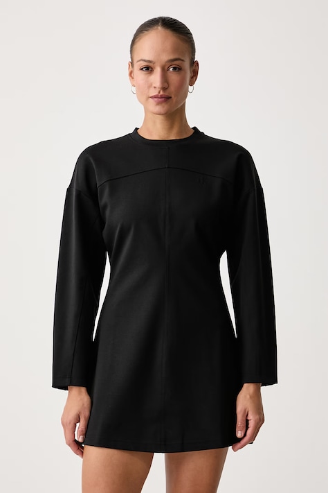 Calvin Klein Jeans Obleka črna enobarvna LV047H235G