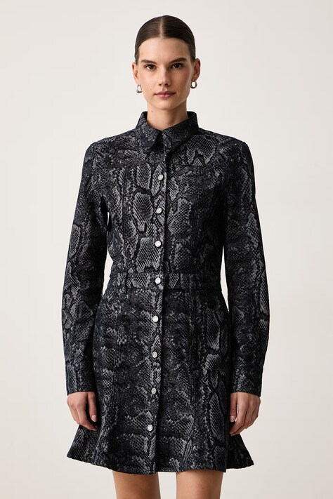 Trussardi Sukienka jeansowa granatowa 7029A001894N