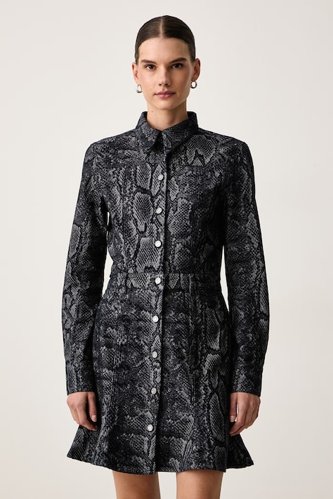 Trussardi Sukienka jeansowa granatowa 7029A001894N