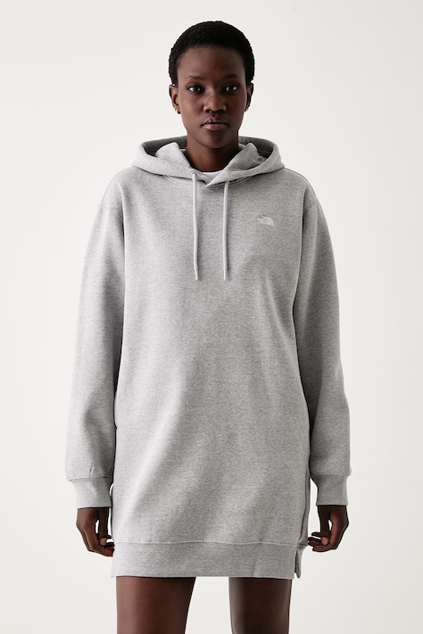 The North Face Φόρεμα με βαμβάκι Essential γκρί μελανζέ NF0A8JBMCQO1