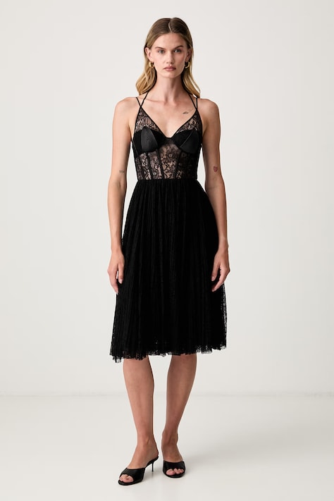 Elisabetta Franchi sukienka czarna AB97266E2