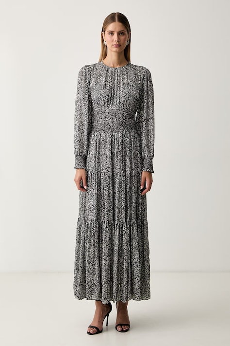 MICHAEL Michael Kors sukienka czarna MT6835PL3E