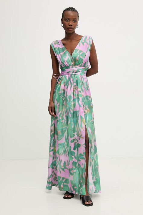 Morgan sukienka RELIF.F zielona RELIF.F