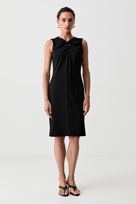 Calvin Klein letné šaty čierne hladké LV044G004G