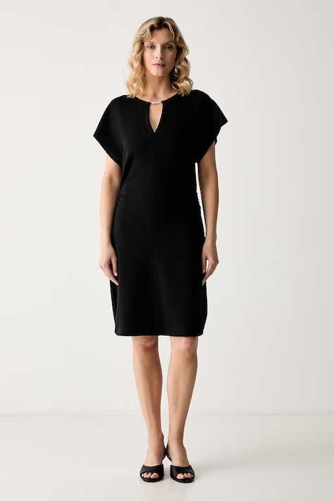 Guess vestito con modal MORGANA nero liscio W6YK18 K4371