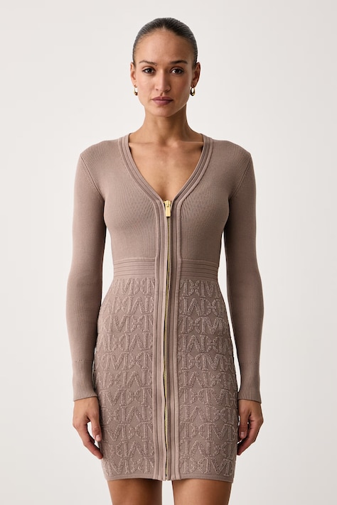 Marciano by Guess Šaty s viskózou NALIYA ružové G6BK09 Z1547