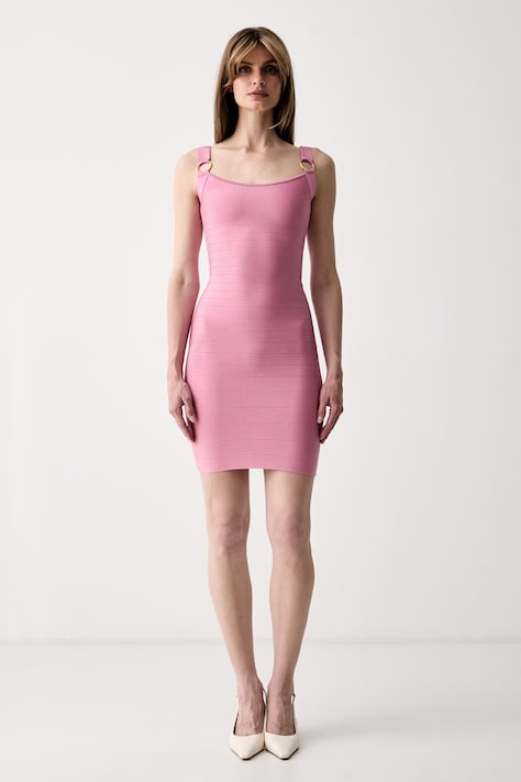 Marciano by Guess сукня bodycon з віскозою ELLA рожева G6YK40 Z1082