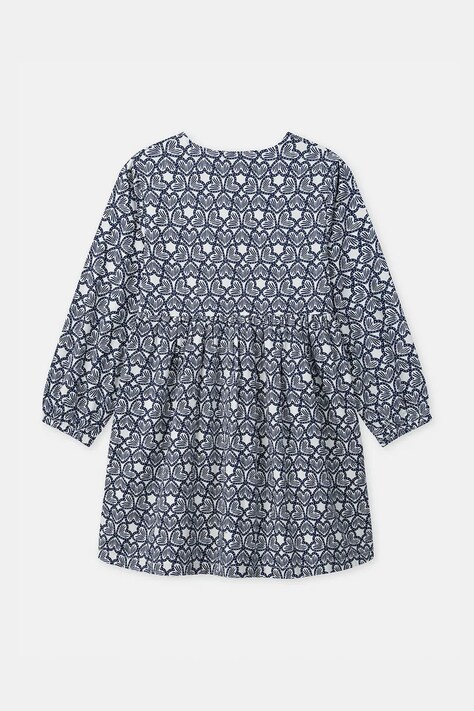 Sergent Major Rochie din bumbac bleumarin 26H2PF52ROB