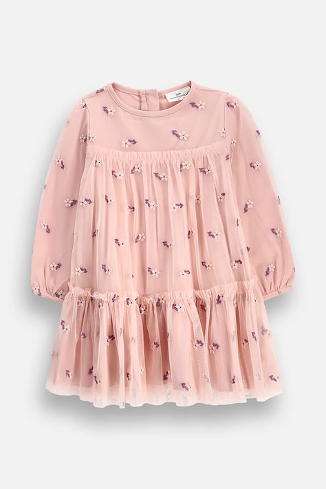 Coccodrillo Сукня рожева квіти MAGIC AND LOVE GIRL NEWBORN