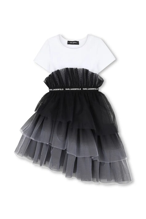 Karl Lagerfeld сукня babydoll — AW26-SUGZON, білий — фото 2