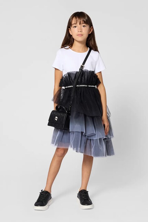 Karl Lagerfeld Babydoll haljina bijela Z31326