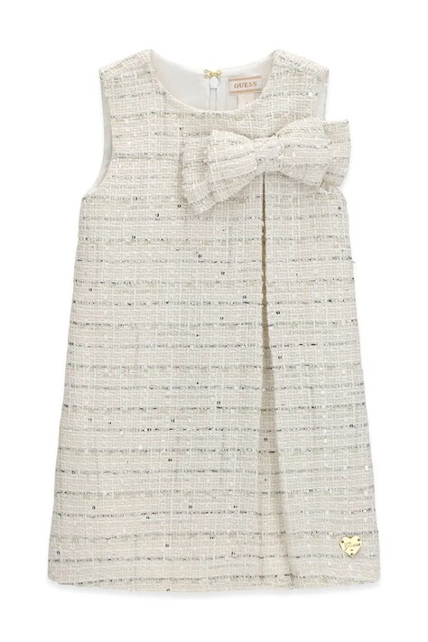 Guess Sukienka rozkloszowana beżowa K6BK09 W3994