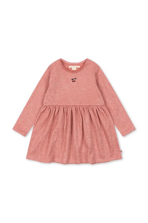 Konges Sløjd Haljina s pamukom ROLI DRESS OCS roza KS106216