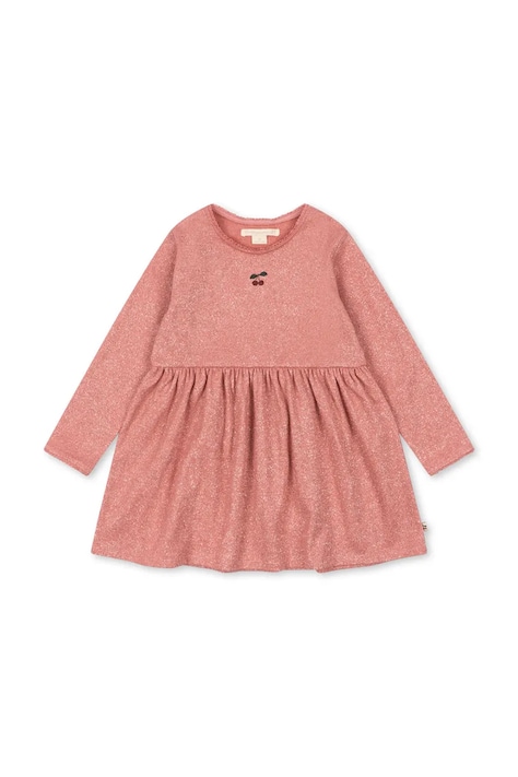Konges Sløjd Haljina s pamukom ROLI DRESS OCS roza KS106216