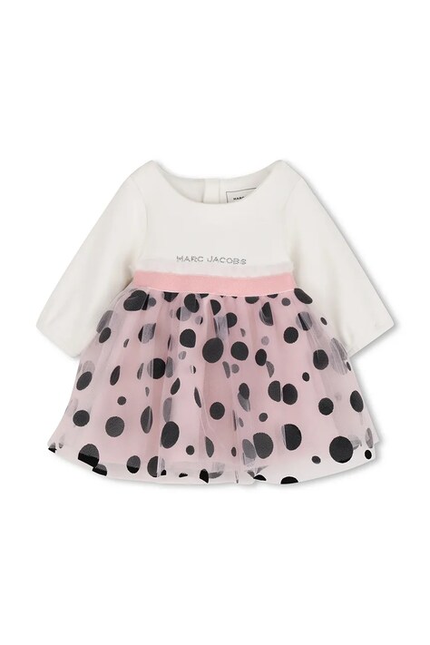 MARC JACOBS Haljina s pamukom roza na točkice W61077
