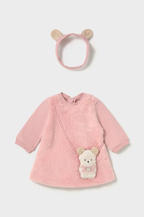 Mayoral Newborn φόρεμα ροζ 2826