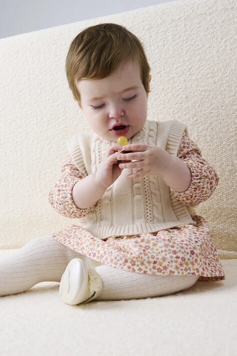 Mayoral Newborn haljina A-kroja roza cvjetna 2821