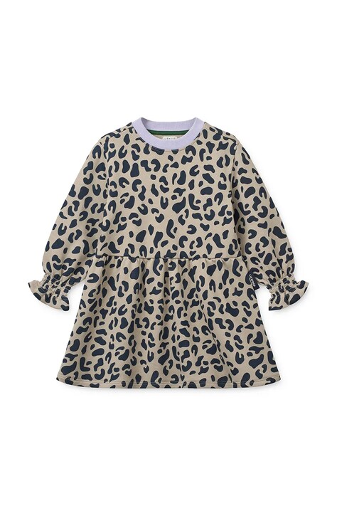 Liewood sukienka bawełniana Lia LS Sweatdress multicolor LW20874