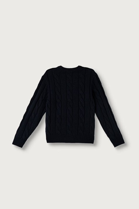 U.S. Polo Assn. Sweter dziecięcy granatowy USP4455