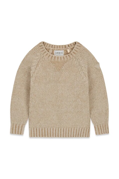 Guess Sweter dziecięcy beżowy N6BR01 Z1391