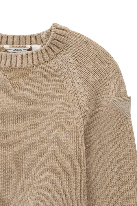 Guess Sweter dziecięcy beżowy L6BR01 Z1490