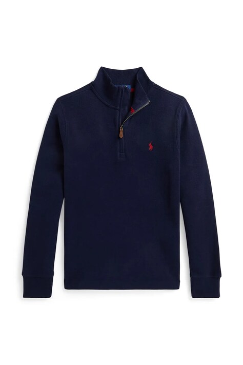 Polo Ralph Lauren Πουλόβερ παιδικό βαμβακερό σκούρο μπλε 323B28079001