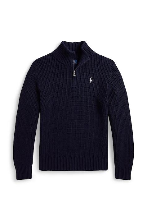 Polo Ralph Lauren sveter detský bavlnený tmavomodrý 323B26119002