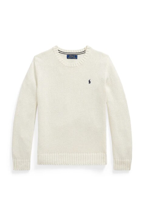 Polo Ralph Lauren sveter detský bavlnený béžový 323970429500