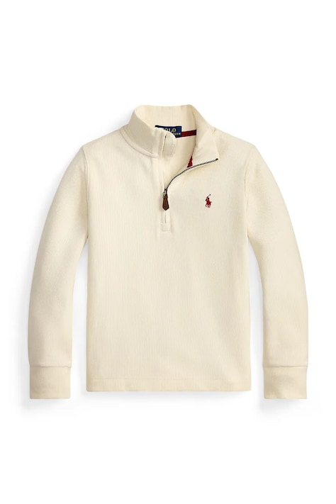 Polo Ralph Lauren Pulover za djecu od pamuka bež 322B28079004