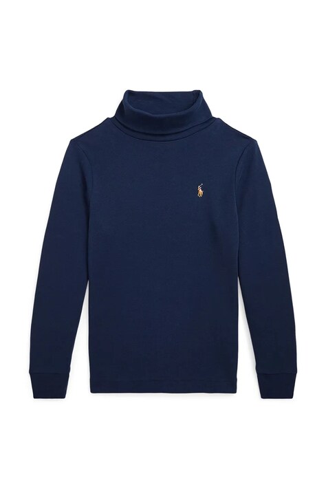 Polo Ralph Lauren Pulover za djecu od pamuka mornarsko plavi 322952435002
