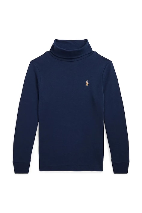 Polo Ralph Lauren Pulover za djecu od pamuka mornarsko plavi 322952435002